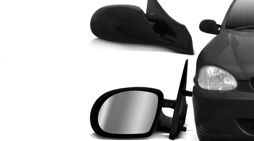Retrovisor Fixo Corsa Wagon Gls 97 98 99 2000 2001 LD 